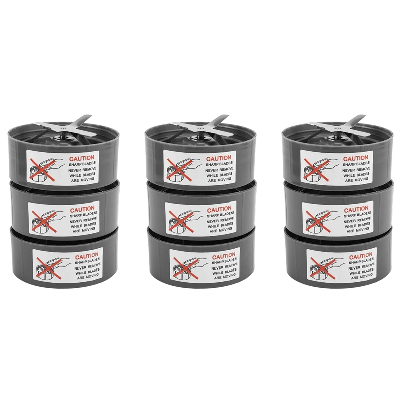 

Сменные лезвия для экстрактора Nutribullet 600 Вт/900 Вт, 9 шт.