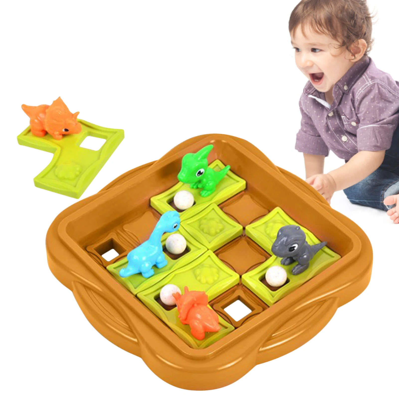 

Puzzle Logic Game Dinosaur Adventure Pass Educational Learning Games Parent-Child Interactive Desktop STEM Games Logic Thinking