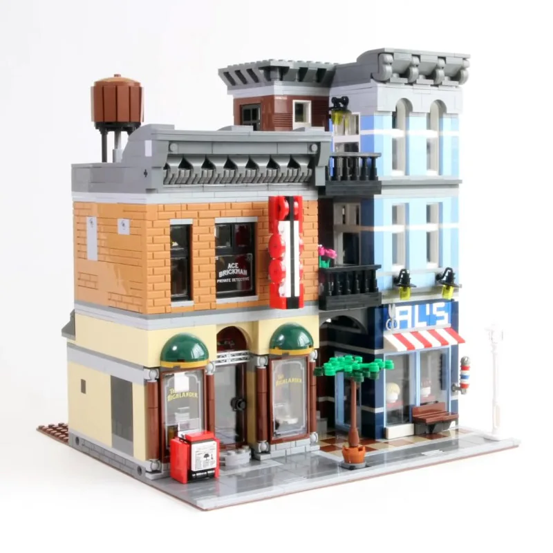 

2023 NEW In Stock 15011 Detective Office Agency 2262PCS Toys Classic Architecture 10246 Christmas Gifts Building Blocks Bricks