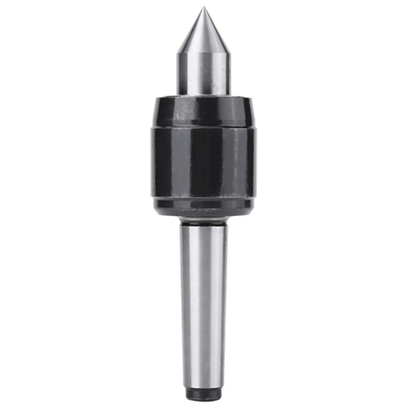 

MK2 60-Degree Precision Lathe Swivel Tailstock Movable Core Steel Tip, Used For Taper CNC Lathe Tools For Machine Tools