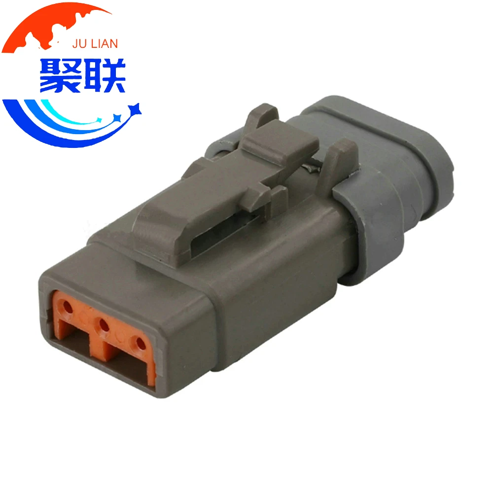 

Auto 3pin DTM plug DTM06-3S-E007 wiring cable waterproof connector with terminals