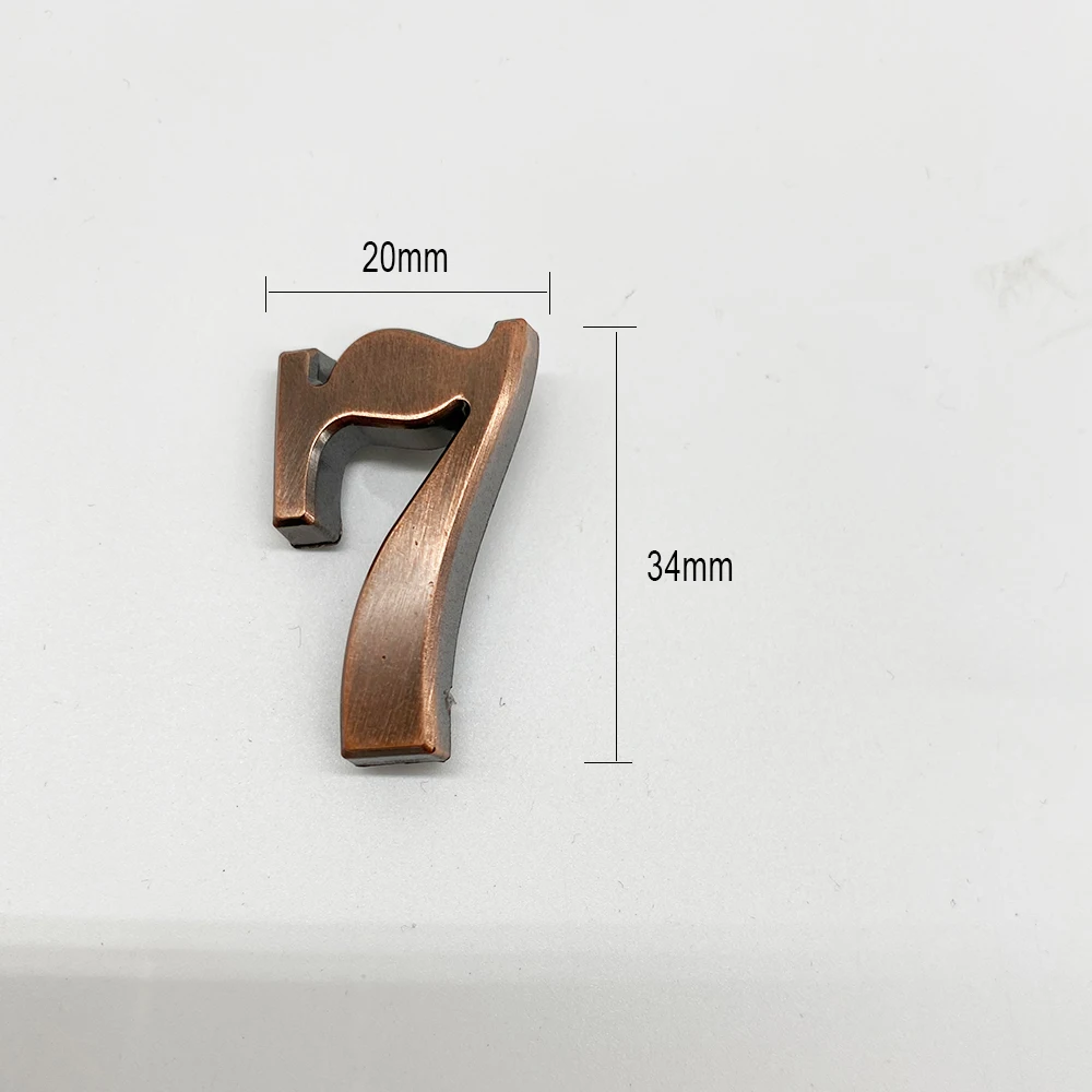 

Пластиковая дверная табличка для номера дома, имитация античной меди