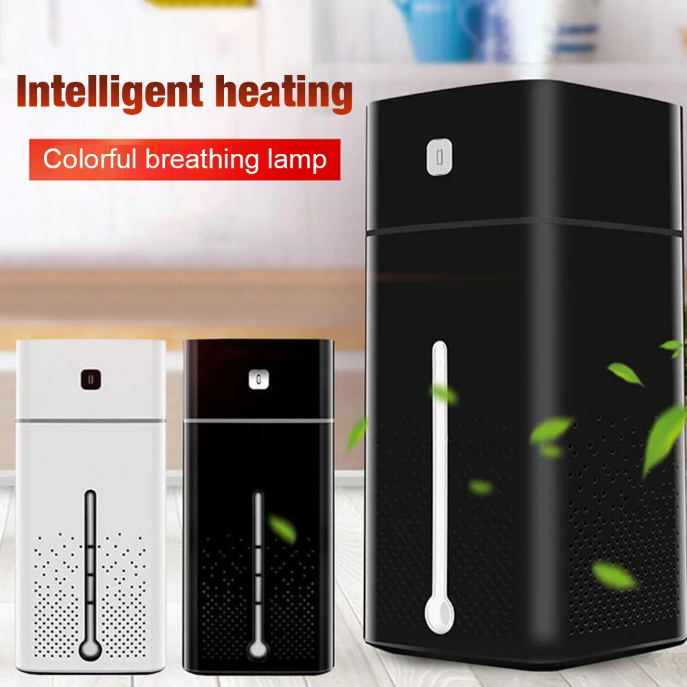 Water cube humidifier new creative home bedroom large capacity usb aroma diffuser atomizer
