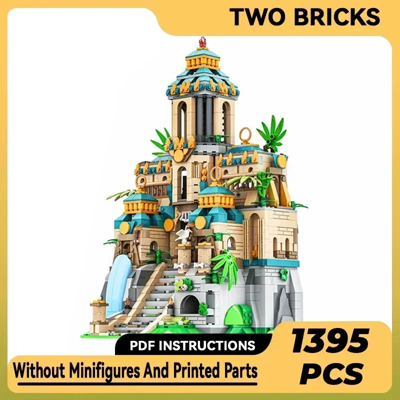 Знаменитая модель с видом на улицу Moc строительные кирпичи технология Потерянный