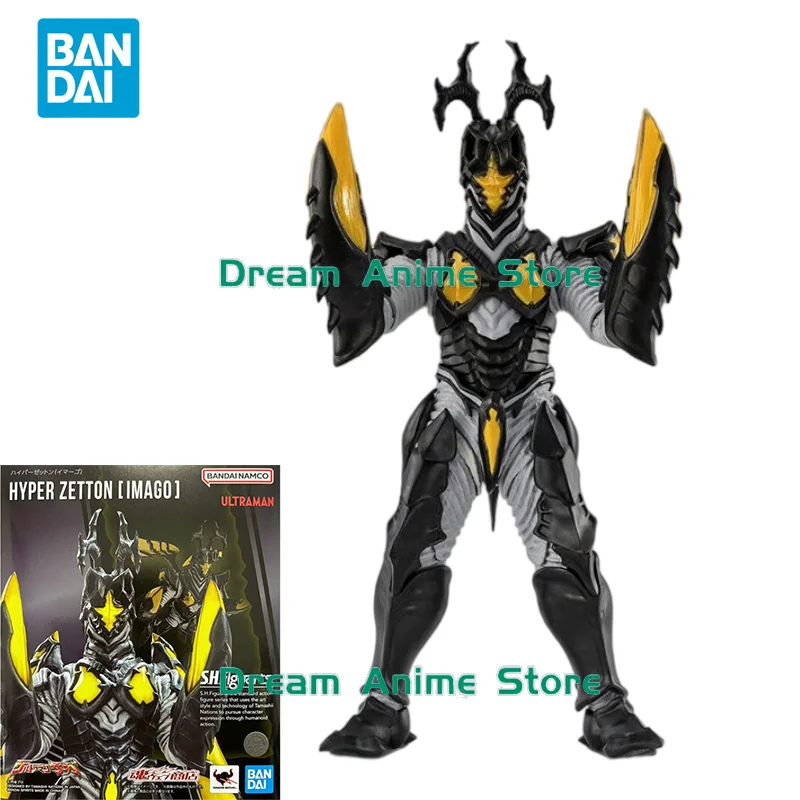 Фото Оригинальная аниме-фигурка Bandai THE ROBOT SPIRITS Hyper Zetton Complete Form, игрушки-фигурки для детей, подарок, коллекционная модель №1