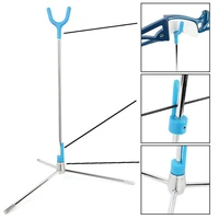 1pc recurve bow stand adjustable detachable portable kick stand shooting archery training hunting bow holder