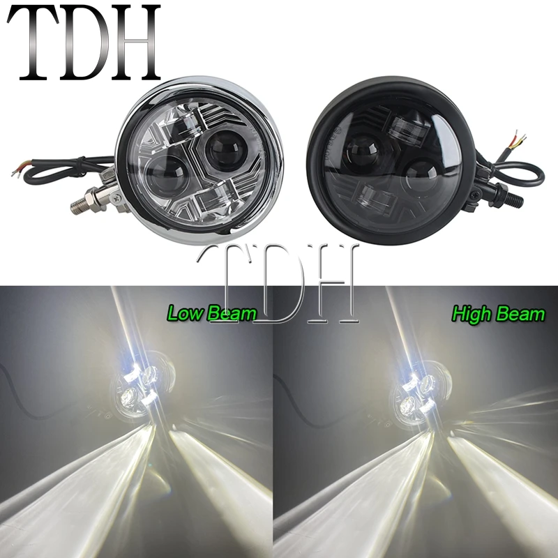 Фары головного света для мотоцикла Противотуманные фары E9 E-Mark дальний и ближний