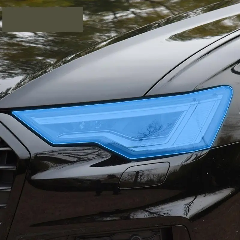 

Для Audi A6 C8 2019-2023 Автомобильная внешняя фара против царапин ТПУ PPF защитная пленка против царапин ремонт пленка аксессуары установка