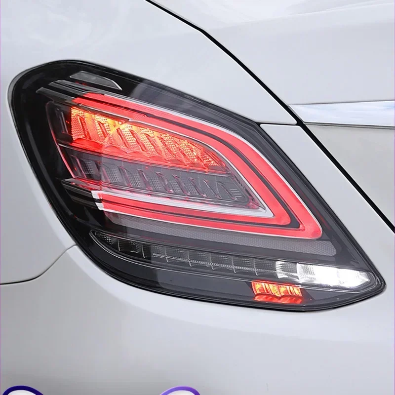 Автомобильные светодиодные задние фонари для Mercedes Benz C180 C200 C300 W205 отражатель