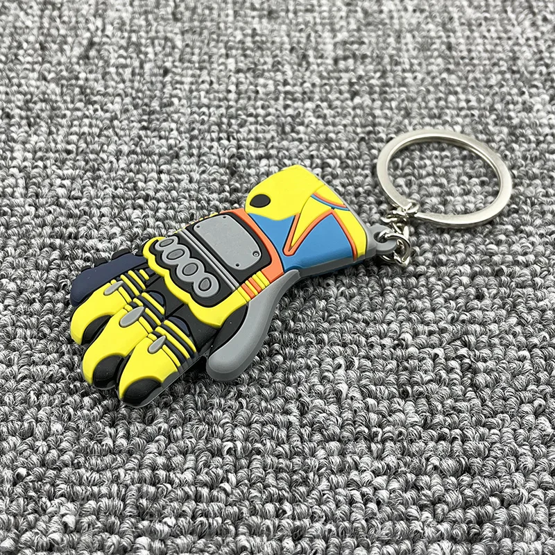 Резиновый 3d-брелок для ключей в виде перчаток аксессуары мотоцикла брелок 3D Honda