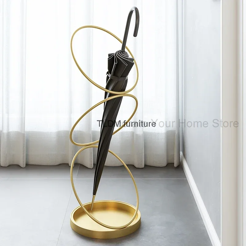 Роскошный держатель для зонта портативный балкона подставка металлическая