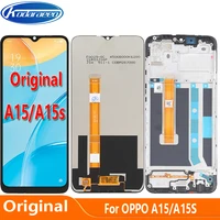 original display 6 52 for oppo a15s cph2179 a15 cph2185 lcd display screen touch digitizer glass with frame