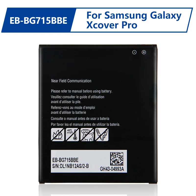 replacement phone battery eb bg715bbe for samsung galaxy xcover pro batteries 4000mah free global shipping
