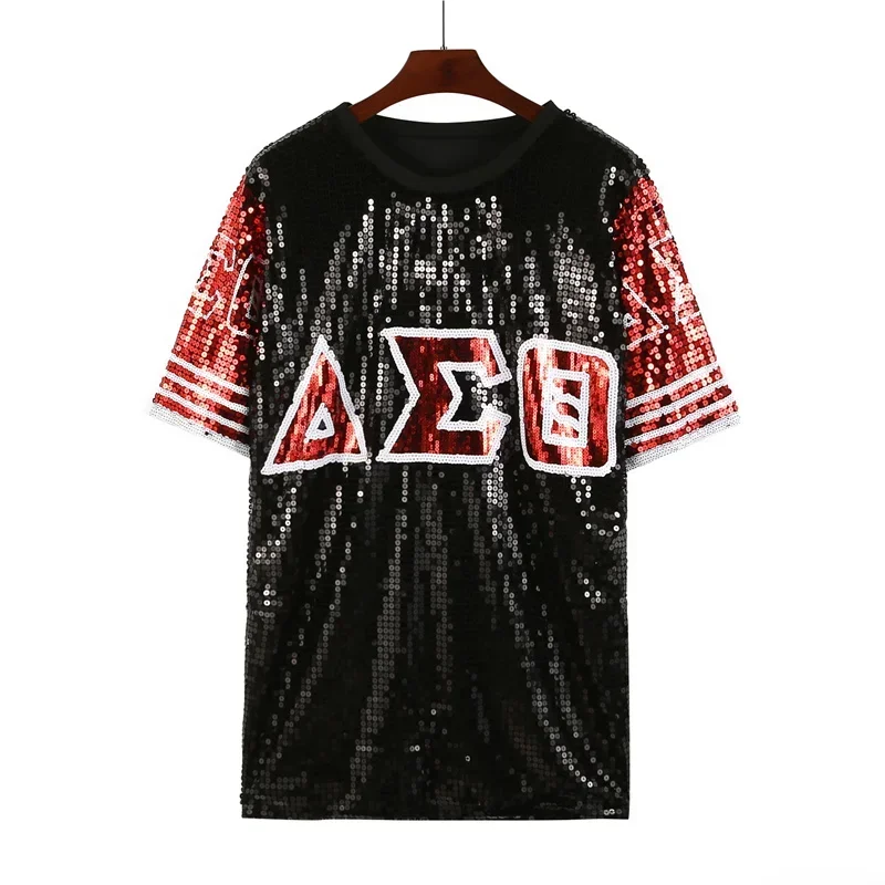 Футболка женская с коротким рукавом уличная одежда надписью в стиле пэчворк