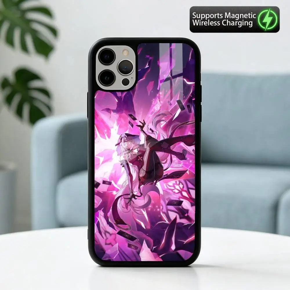 Фото Чехол Fortuneteller Black s-Swan HSR для iPhone 17, 16, 15, 14, 13, 12, 11 Plus, Pro с поддержкой магнитной беспроводной зарядки №5