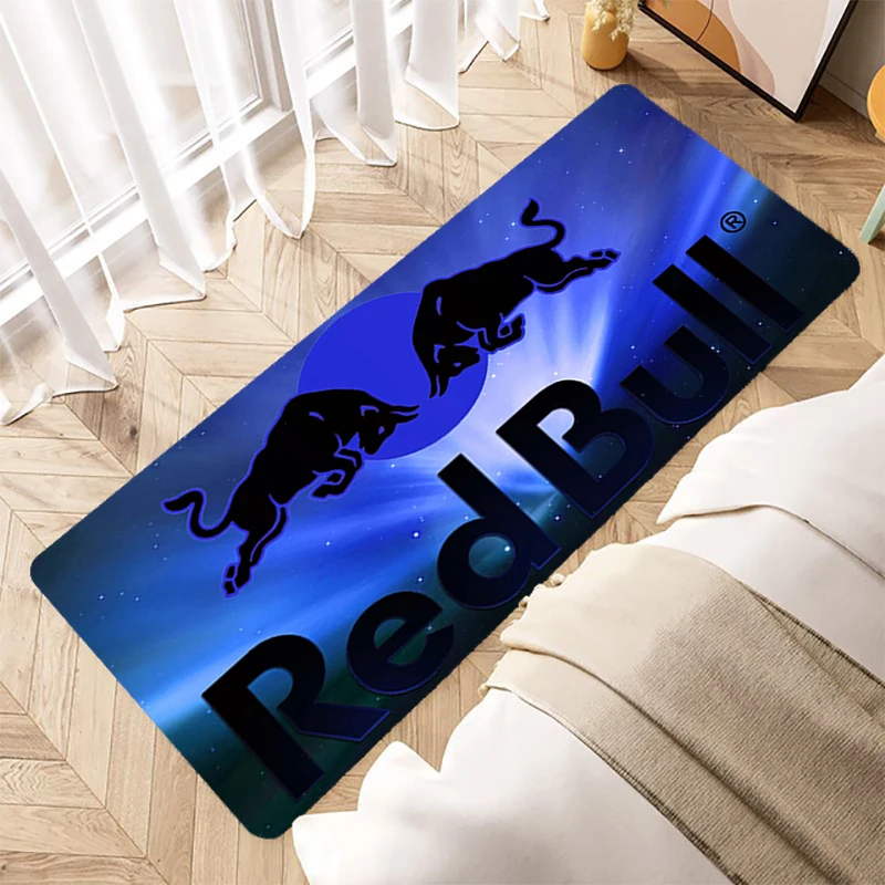 

Входной коврик R-Red Bull, домашний ковер, дверной коврик, комнатные коврики, коврики для прихожей моющиеся Нескользящие кухонные коврики, коврик для ванной и ванной