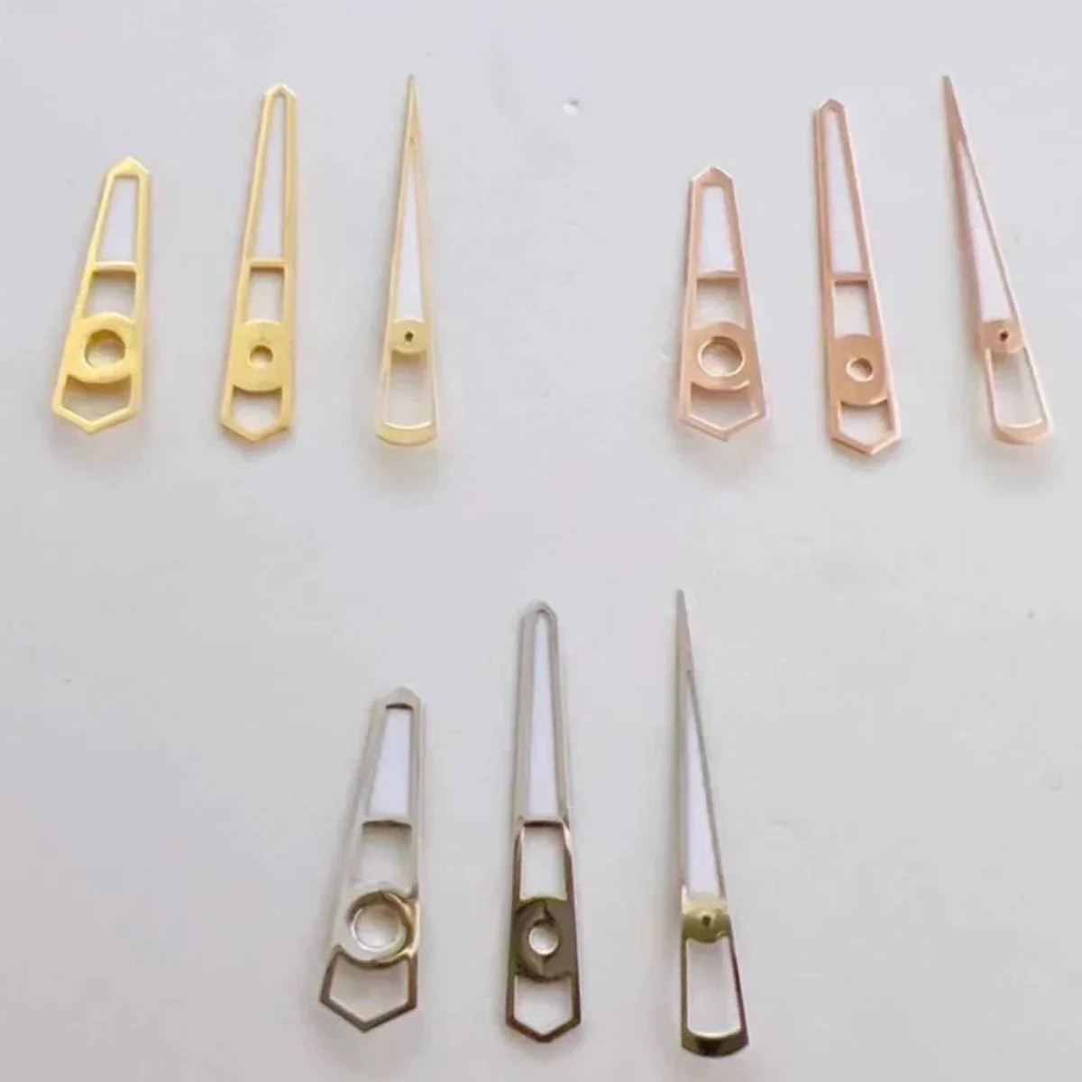 Золотистые/розовые золотистые зеленые светящиеся часы NH35 аксессуары для