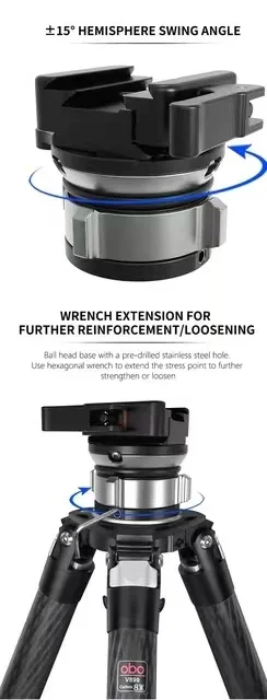 Штатив для видеокамеры с поворотом на 360 градусов