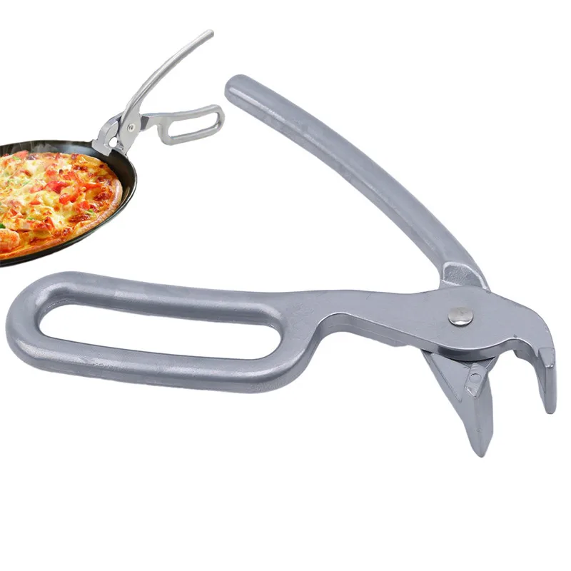 

Useful Anti-hot Bowl Dishes Folder Stainless Steel Bowl Clip Universal Kitchen Pots Gripper Pizza Pan Pliers Handle Clip Clamp