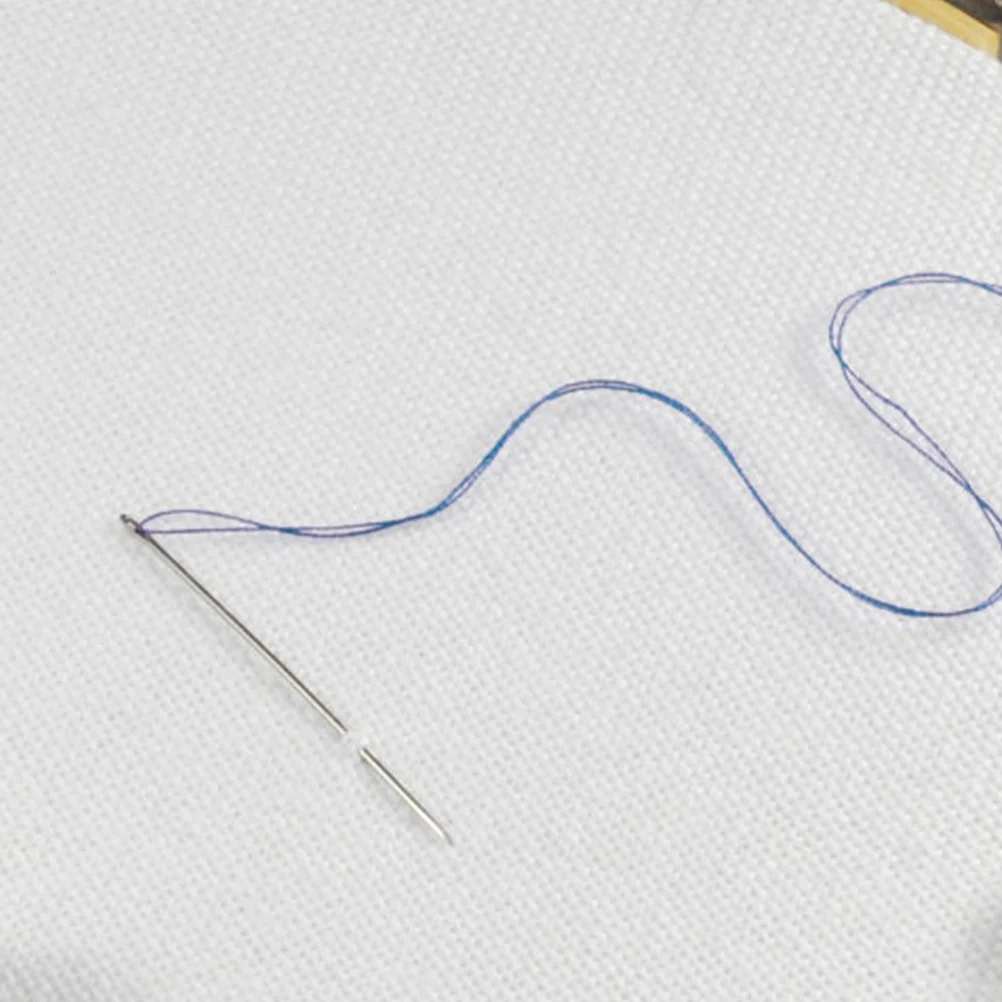 

Woven Tapestry Blanket Sewing Needle Crochet Convenient Hand 11x1.2cm Darning Needles Crocheting Compact Plastic