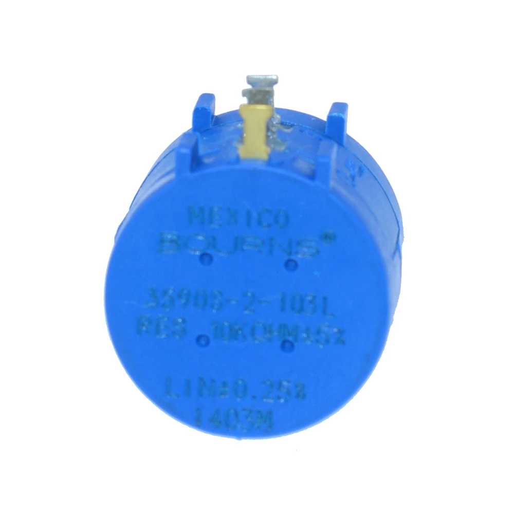 10K ohm 3590S-2-103L вращающийся проволочный прецизионный потенциометр 10 диаметр вала 6 35