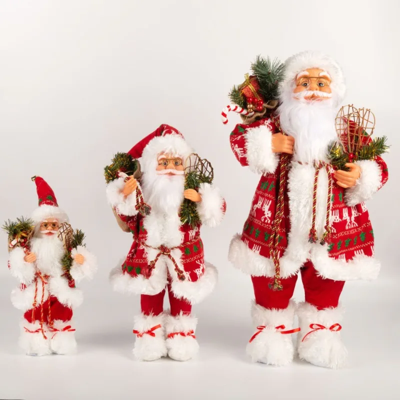

Christmas Decorations for Home New Year 2024 Big Size Christmas Dolls Decoration Xmas Reindeer Doll christmas decoration Navidad