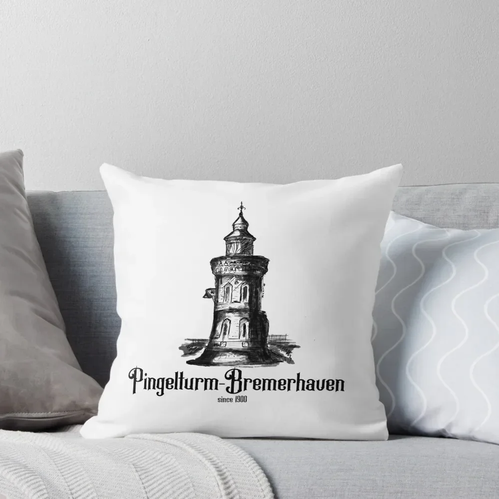 Декоративная подушка Pingelturm Bremerhaven Leuchtturm 30x30 см
