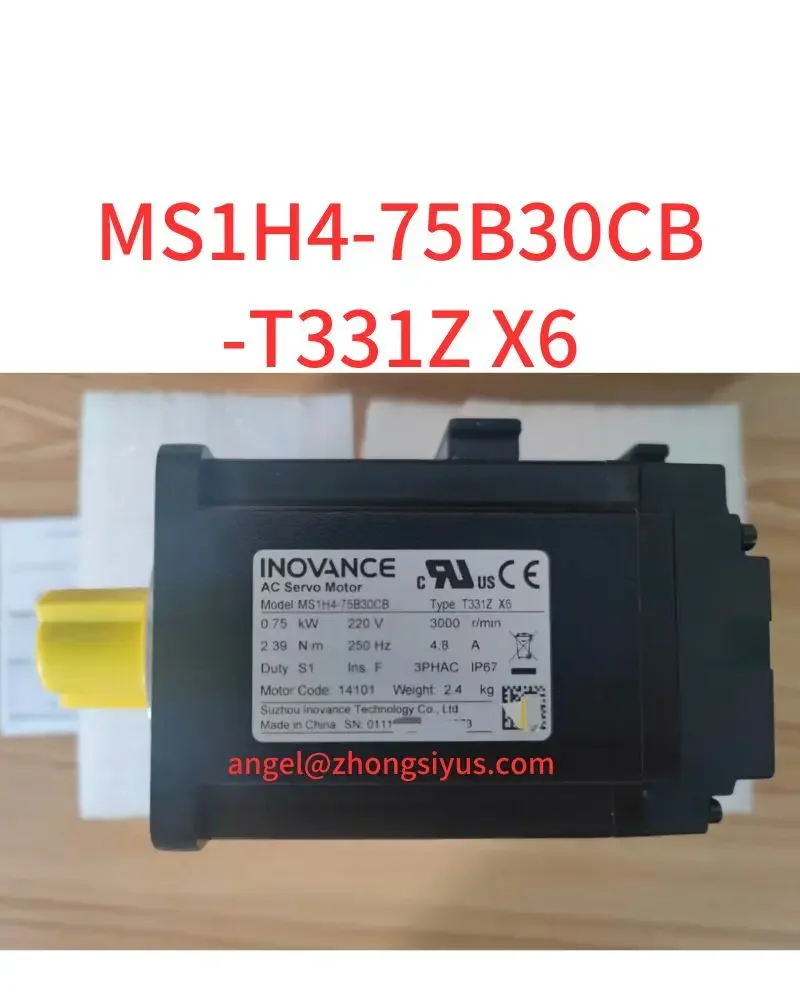 Новый серводвигатель MS1H4-75B30CB-T331Z X6 750 Вт