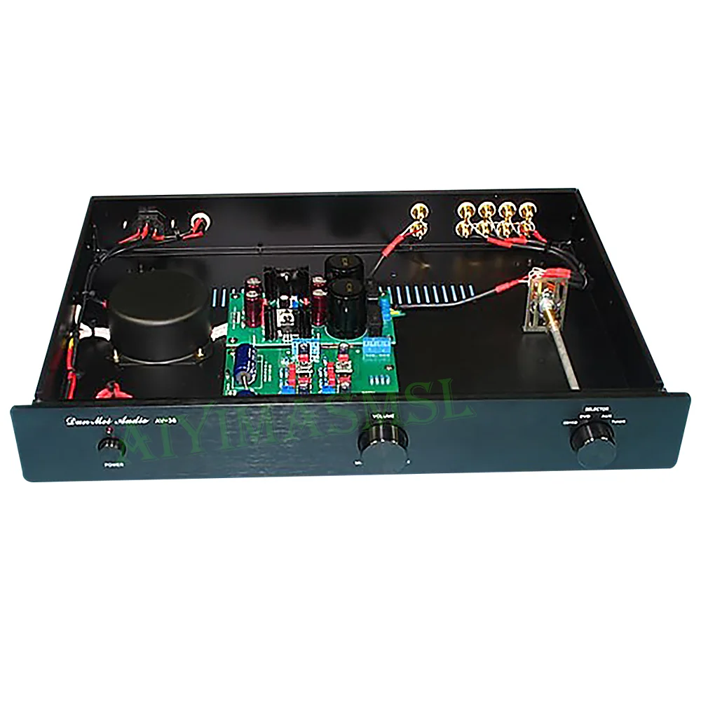 

AIYIMA SMSL Reference MBL6010 Circuit 2.0 HIFI Preamp AD797 ALPS27 Preamplifier Amplifier Audio with Quad Input