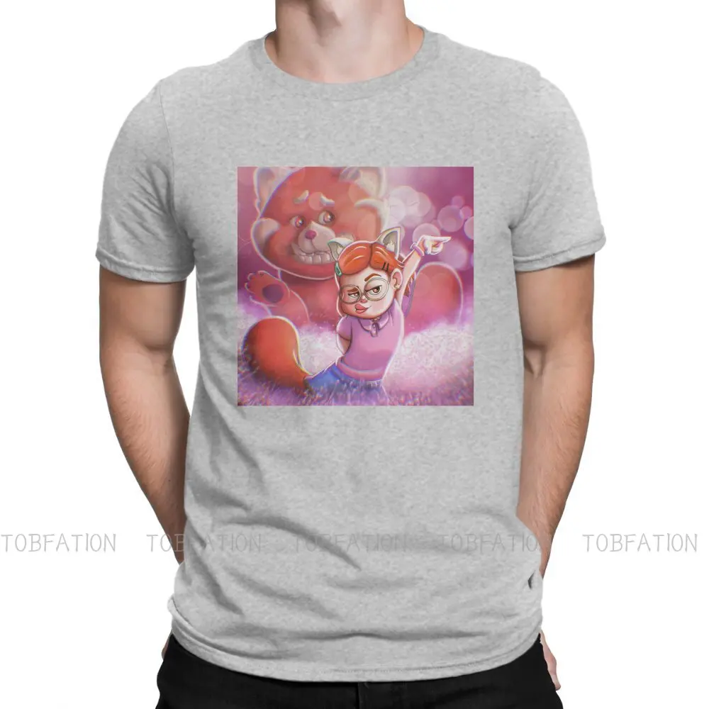 

Крутая футболка в танцевальном стиле с рисунком красного медведя