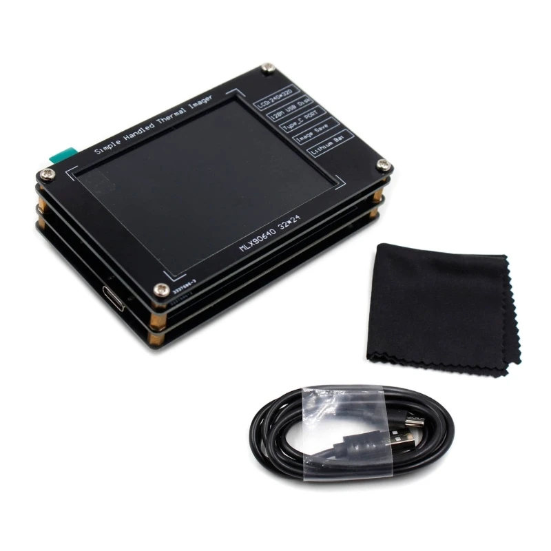 

(ИК) тепловизор/видеозапись 320X24 0 пикселей, диапазон температур от-40 до 300 °C,8 Гц Частота обновления DXAC