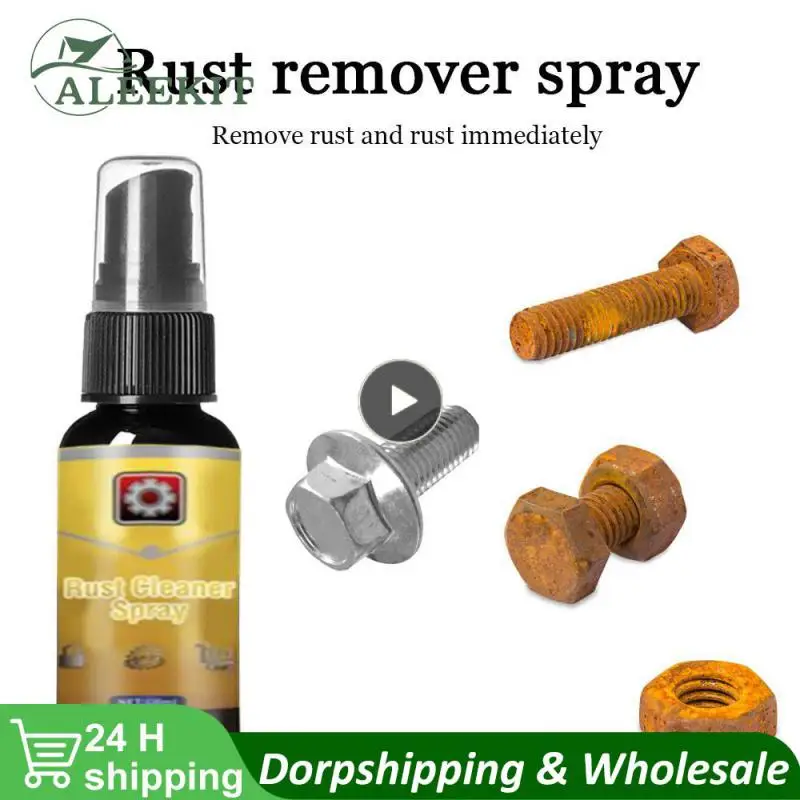 

1~10PCS 30ML Universal Car Rust Remover Spray Household Multifunctional Kitchen Pot Rust Cleaning Agent Metal Parts Anti-rust