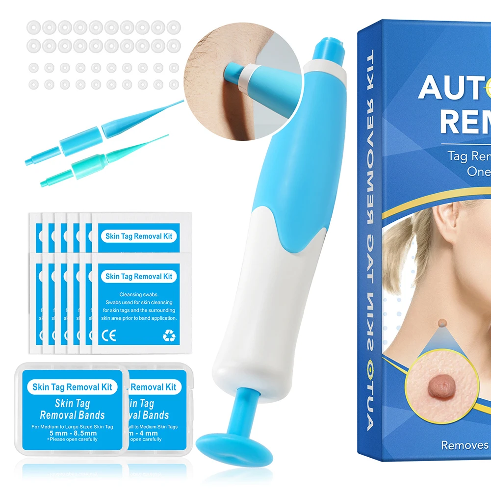 

1Set Auto Skin Tag Remover Kit Micro Skin Tag Removal Device Adult Mole Stain Wart Remover Face Care Beauty Tag Remover Tool Kit