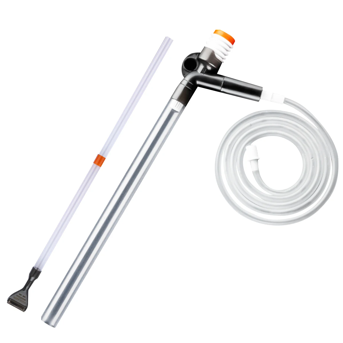 

Fish Tank Cleaner Vacuum Siphon Set for Aquarium Water Changing Moss Removal Gravel Cleaning