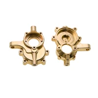 brass front steering cup rear axle barrel c hub carrier for redcat gen8 rc crawler car parts