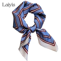 summer wrap luxury shawl elegant 100 pure silk scarf women hair band fashion neckerchief female brand foulard bandana square