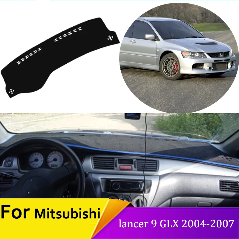 

car dashboard protective pad For Mitsubishi lancer 9 GLX 2004 2005 2006 2007 Car Inner Anti-sun Anti-Slip car accessories