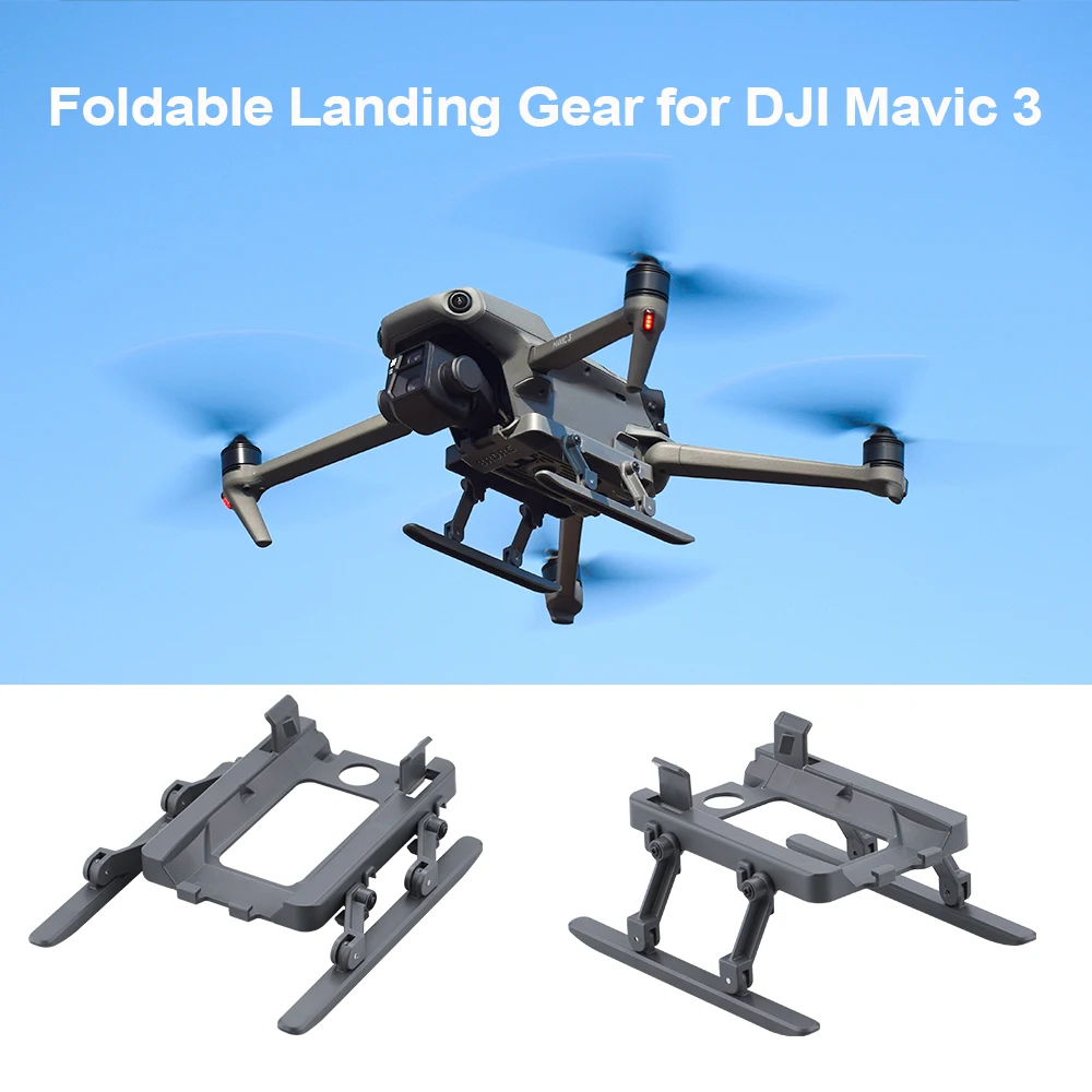 

Foldable Landing Gear for DJI Mavic 3 Drone Quick Release Heightening Protection Bracket Feet Stand Support Protector Accessory