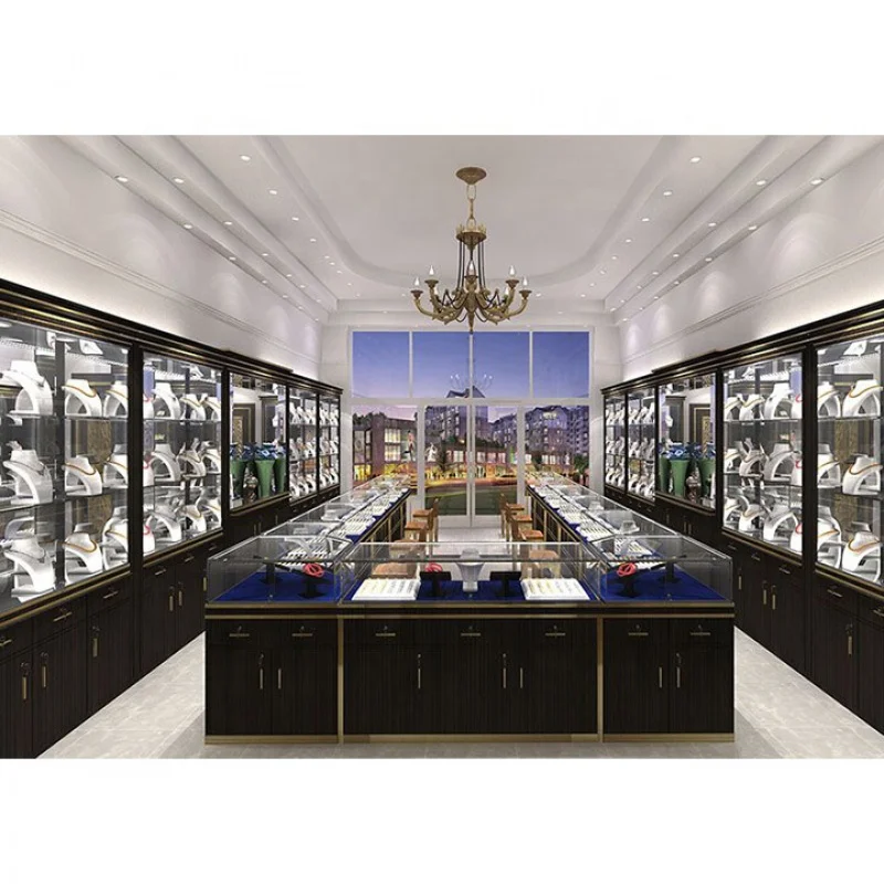 На заказ. Уникальный дизайн интерьера магазина мебели металлический Стеклянный