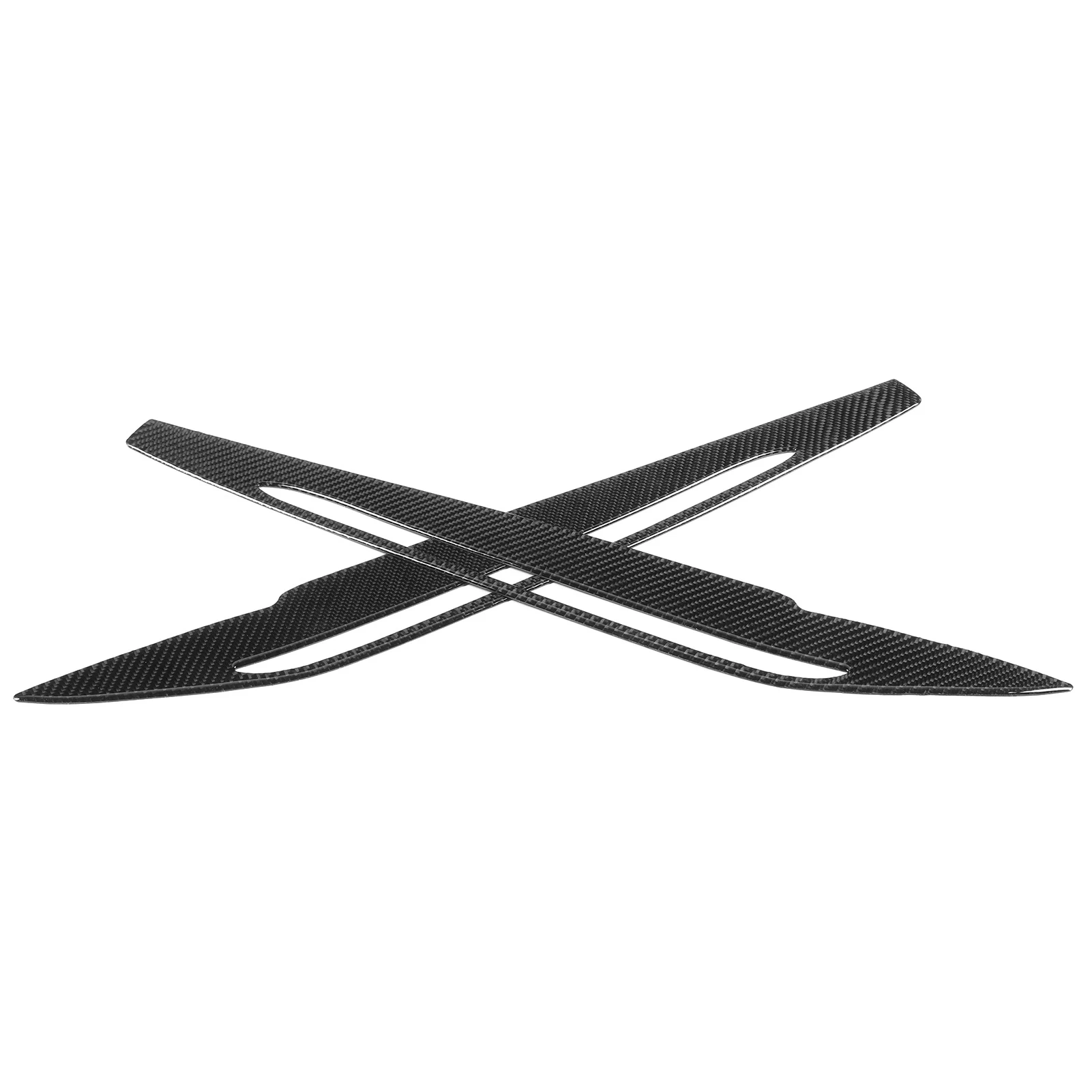 Накладка из углеродного волокна для передних фар век бровей украшение подходит X5