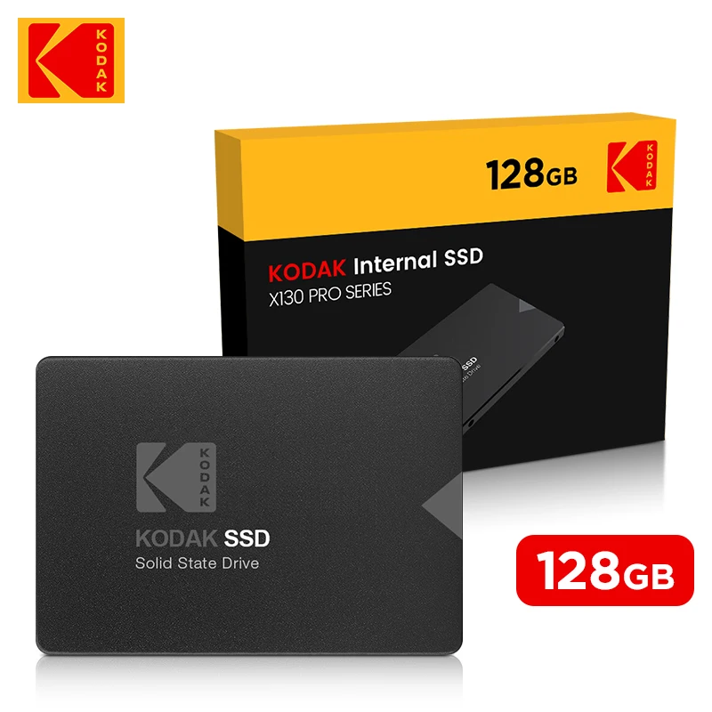 

Внутренний твердотельный жесткий диск KODAK X130 PRO 128 Гб SSD SATA III для ноутбука 550 Мб/с Hdd 2,5 Внешний жесткий диск Бесплатная доставка
