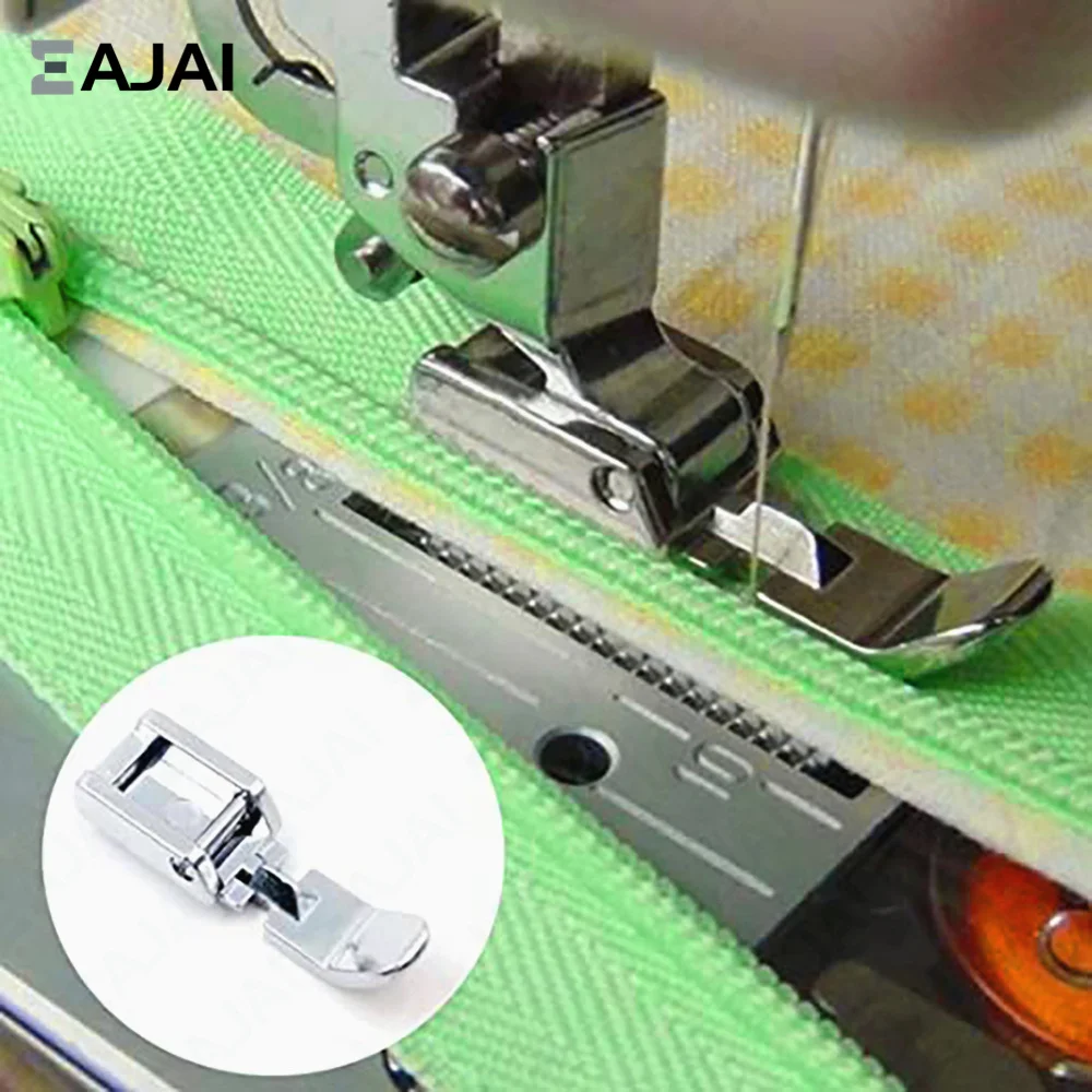 

Sewing Machine Zipper Presser Foot Left Right Narrow Foot Compatible With Low Shank Snap On Singer Brother Sewing Accessories