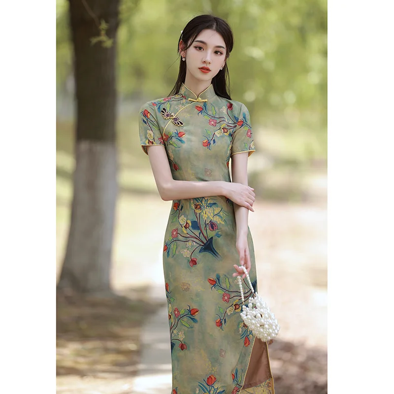 Рисунок 6 - Женское винтажное платье-Ципао