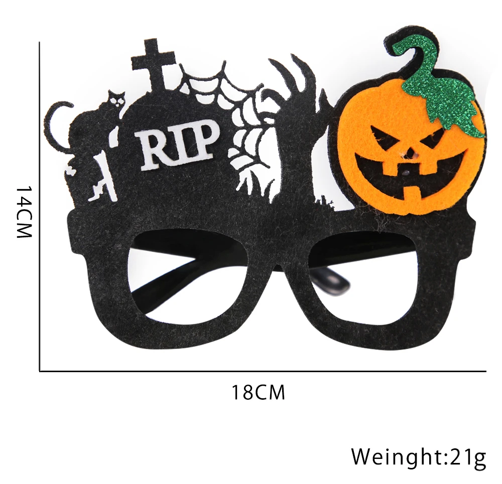 Очки для украшения Хэллоуина "Ужасные творческие скелеты и привидения" из нематериального материала для фестиваля, аксессуары для фотографии