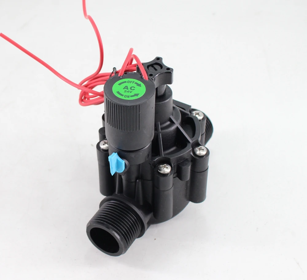 ZanChen - 101DHMB1" DB series inlin  sprinkler valve - Male X Male /24v ac