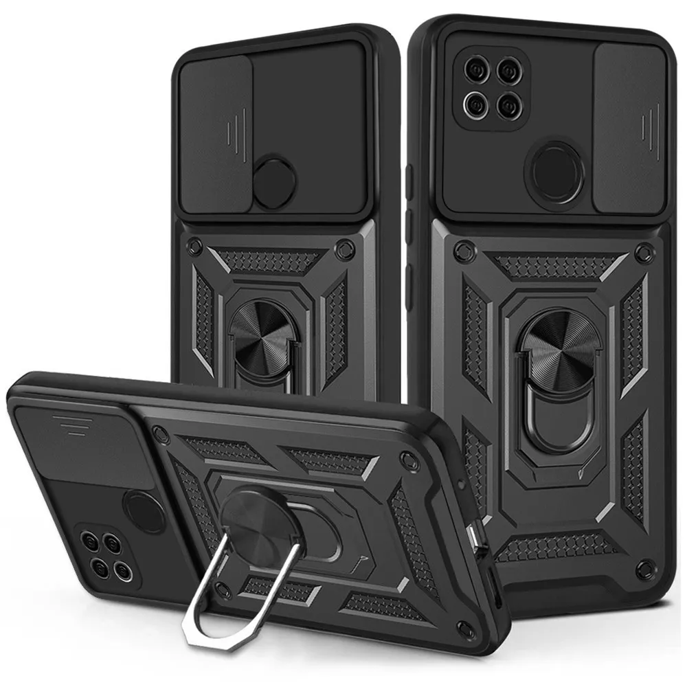 

Redmi 9C Armor ring Bracket Push Case For Xiaomi Redmi Note 9A 9C 10X 8 9 10 11 11T 10S 9T 9S Prime Poco X3 NFC Pro Max 4G 5G