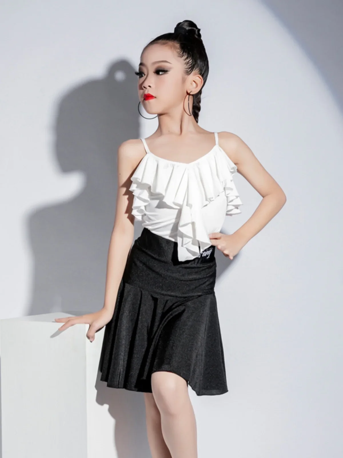 Летнее платье для бальных танцев танго латиноамериканских