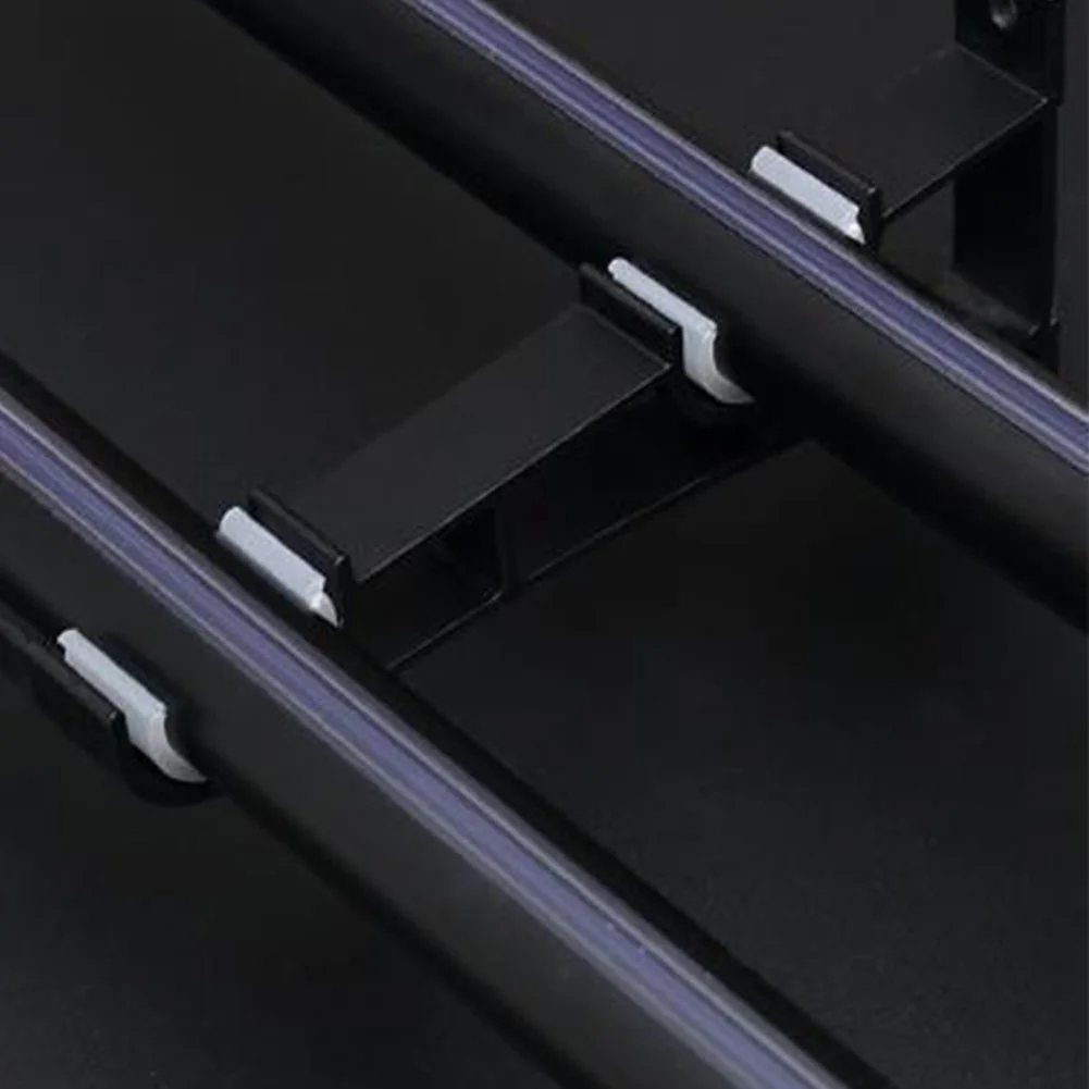 2 упаковки двойных кронштейнов для карнизов из алюминиевого сплава сверхмощные