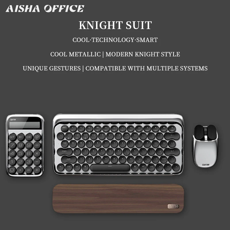 

Lofree DOT Mechanical Bluetooth Keyboard Digit Calculator MAUS Mouse Suit Typewriter Backlit Keyboard Pc Gaming Accessories Gift
