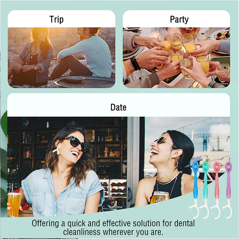 12 шт. взрывная зубная щетка из бисера портативная дорожная одноразовая